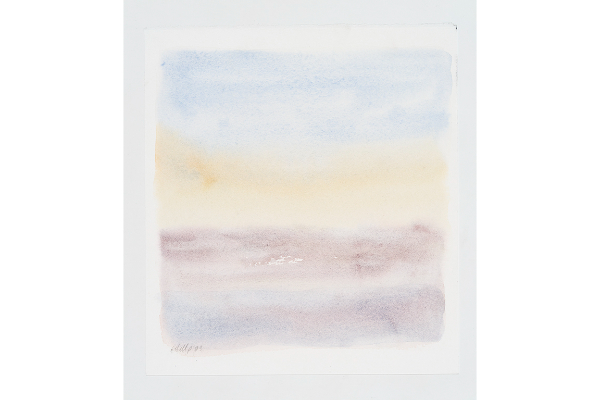 Transported XXII, Watercolour on Strathmore Aquarius, 12.5x13.5 in.